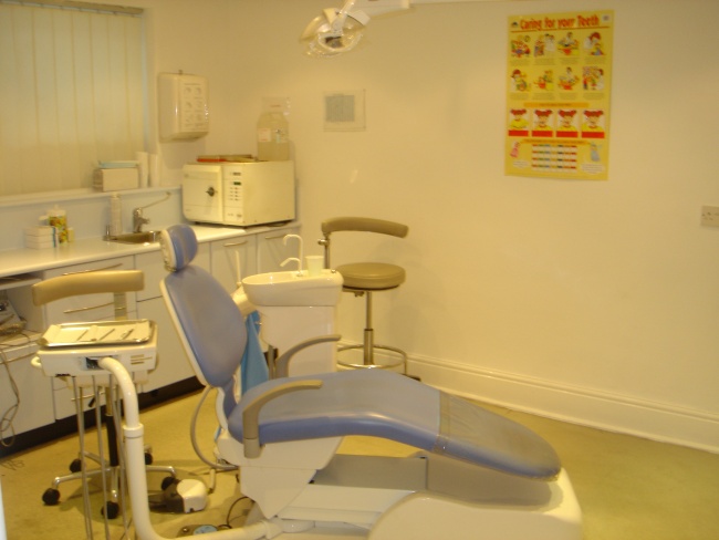 Another Dentist chair at Scott Arms Dental Practice in Birmingham